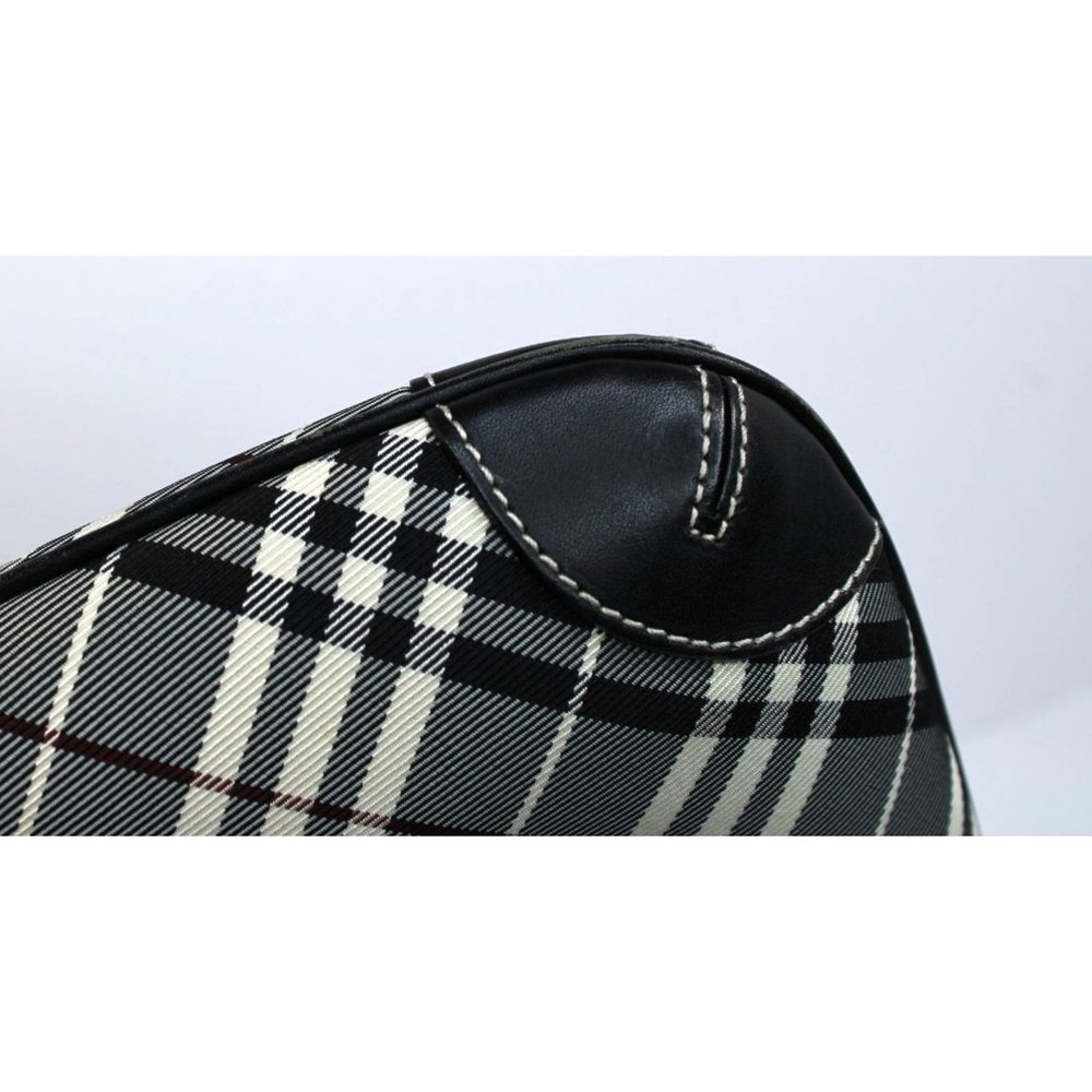 Burberry Black and white Check Crossbody Bag - Picture 4 of 9